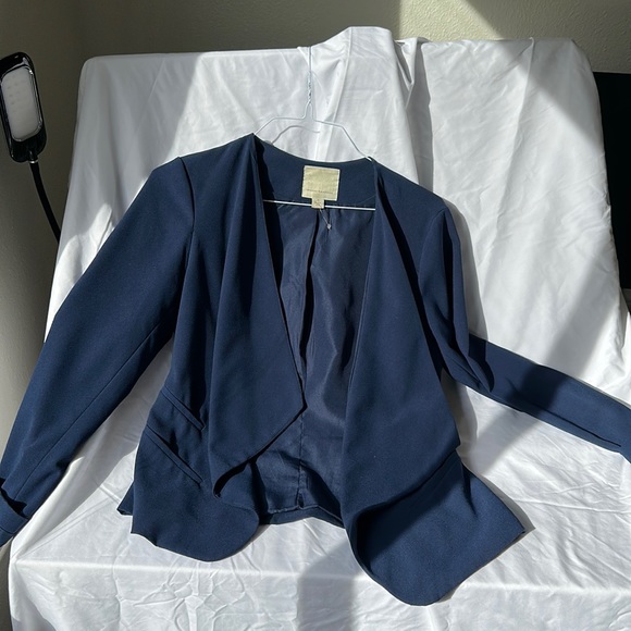 mercer & madison Jackets & Coats Mercer Madison Blue Blazer With